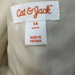 Cat & Jack Light Beige Performance Jacket